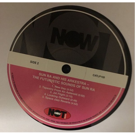 Виниловая пластинка Ra, Sun, Futuristic Sounds Of (barcode 5060397601599) - фото 3