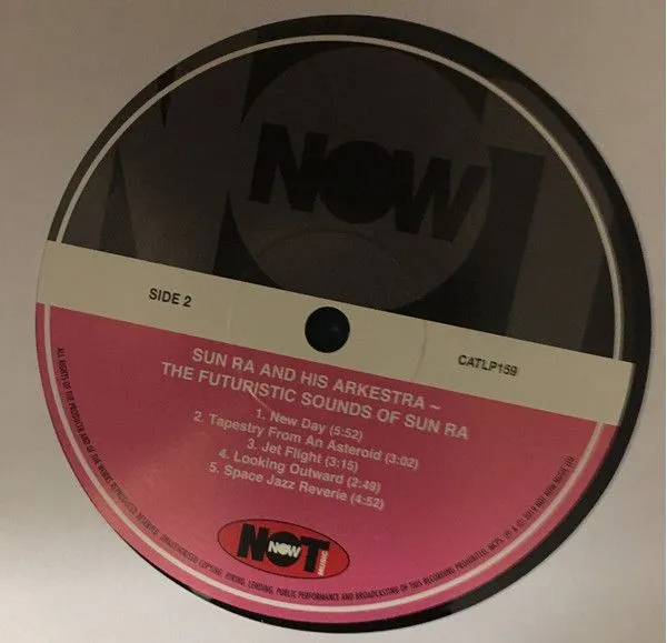 Виниловая пластинка Ra, Sun, Futuristic Sounds Of (barcode 5060397601599) - фото 3