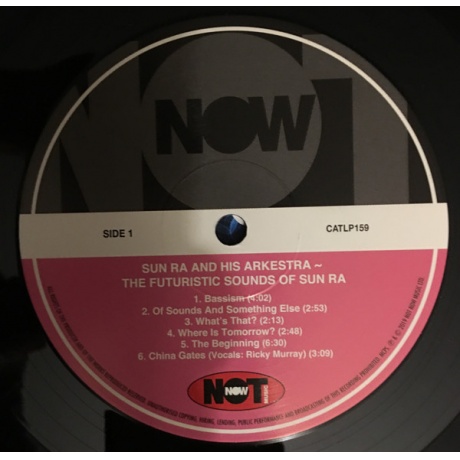 Виниловая пластинка Ra, Sun, Futuristic Sounds Of (barcode 5060397601599) - фото 4