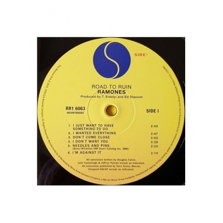 Ramones, Road To Ruin (0603497858262) виниловая пластинка - фото 3