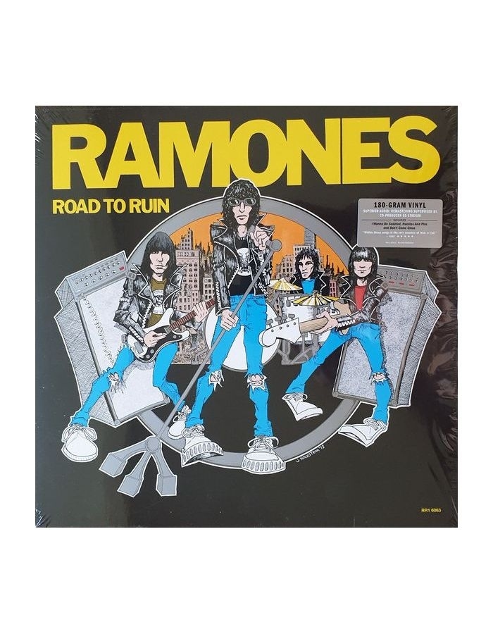 Виниловая пластинка Ramones, Road To Ruin (0603497858262) ramones виниловая пластинка ramones acid eaters