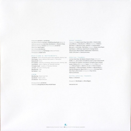 Joe Satriani - Shapeshifting (0194397208818) виниловая пластинка - фото 6