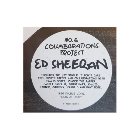 Виниловая пластинка Sheeran, Ed, No.6 Collaborations Project (0190295427894) - фото 4