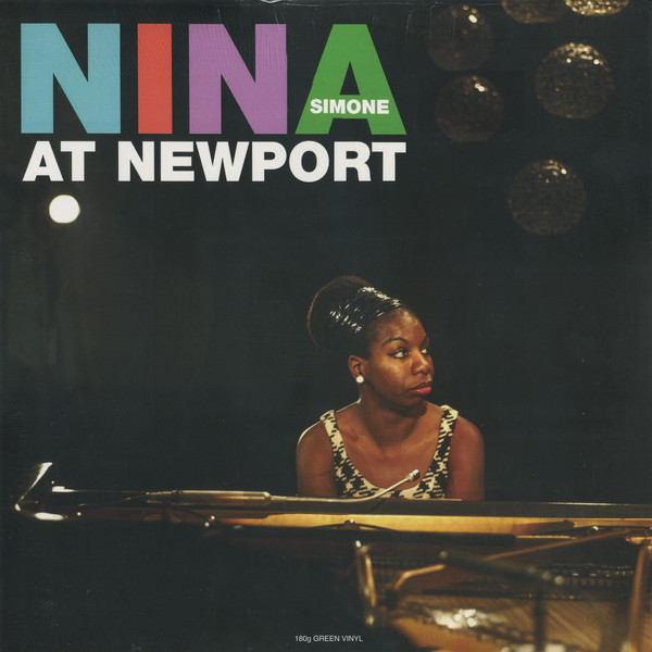 Виниловая пластинка Simone, Nina, At Newport (Green Vinyl) (5060348582502)