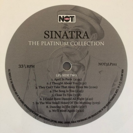 Frank Sinatra - The Platinum Collection (5060403742117) виниловая пластинка - фото 11