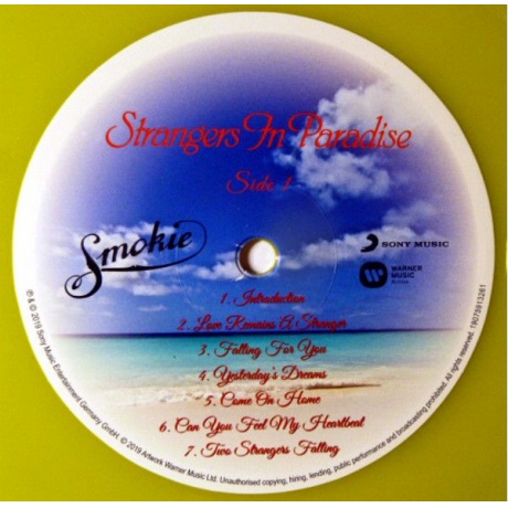 Виниловая пластинка Smokie, Strangers In Paradise (barcode 0190759132616) - фото 4