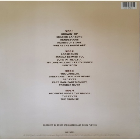 Springsteen, Bruce, 18 Tracks (0190759789315) виниловая пластинка - фото 2