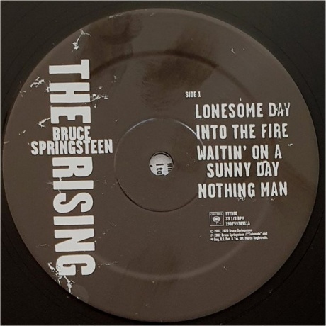 Bruce Springsteen - The Rising (0190759789117) виниловая пластинка - фото 3