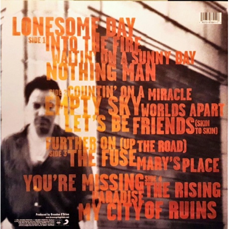 Виниловая пластинка Springsteen, Bruce, The Rising (barcode 0190759789117) - фото 2
