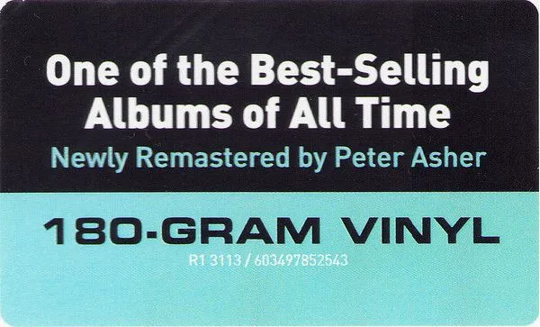 Виниловая пластинка Taylor, James, Greatest Hits (barcode 0603497852543) - фото 9