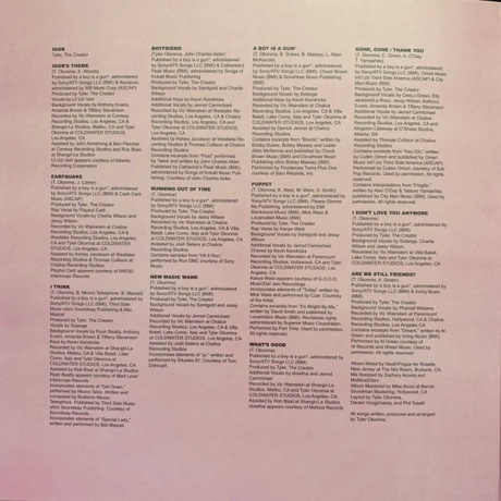 The Creator Tyler - Igor (0190759652213) виниловая пластинка - фото 2