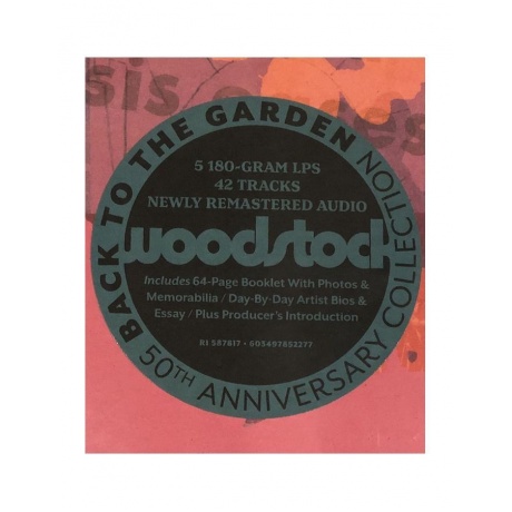 Виниловая пластинка Various Artists, Woodstock - Back To The Garden - 50Th Anniversary Collection (0603497852277) - фото 3