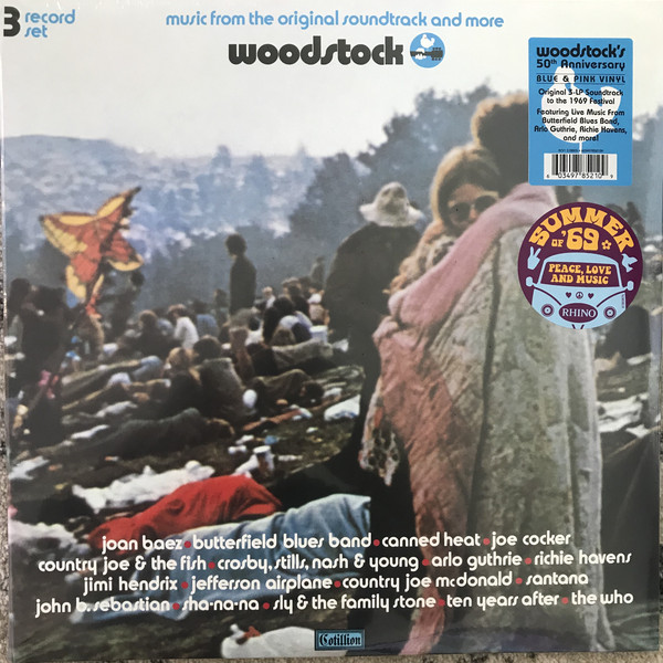 Виниловая пластинка Various Artists, Woodstock: Music From The Original Soundtrack And More (0603497852109) - фото 1