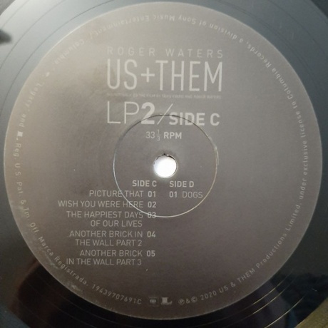 Roger Waters - Us + Them (0194397076912) виниловая пластинка - фото 7