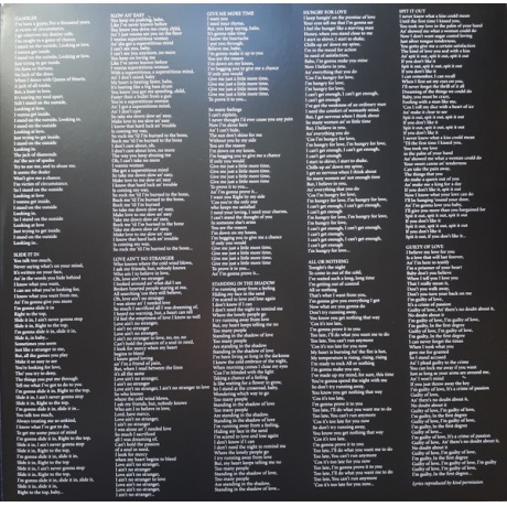 Виниловая пластинка Whitesnake, Slide It In (35Th Anniversary) (barcode 0190295509903) - фото 3