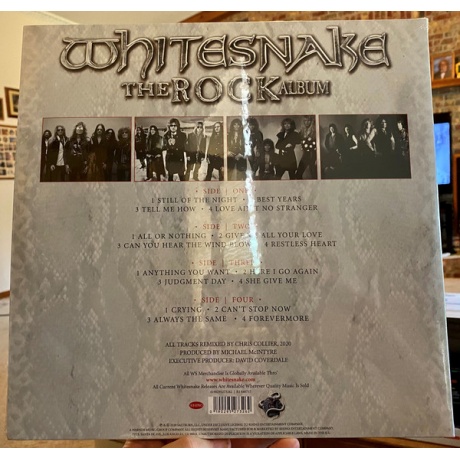Виниловая пластинка Whitesnake, The Rock Album (barcode 0190295273262) - фото 2