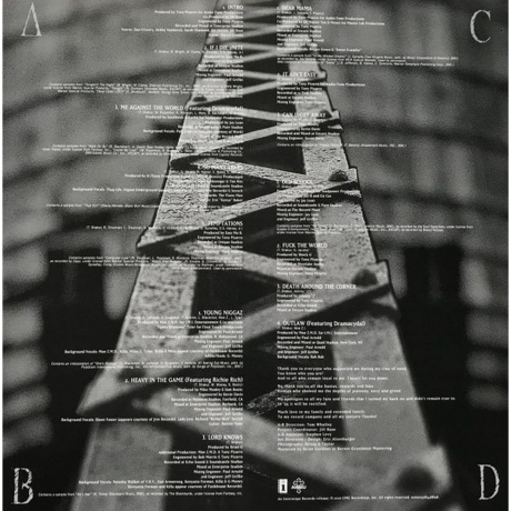 2Pac - Me Against The World (0602508448898) виниловая пластинка - фото 5