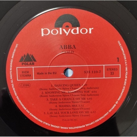 ABBA - Gold - Greatest Hits (0600753511060) виниловая пластинка - фото 7