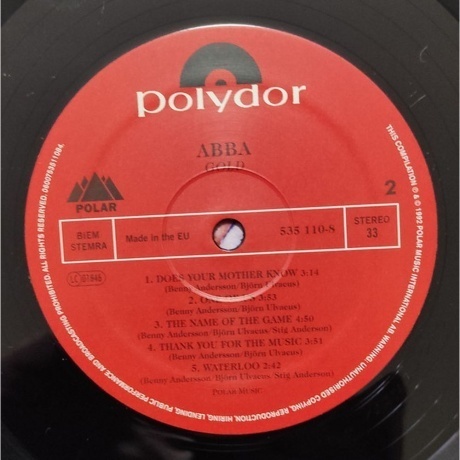 ABBA - Gold - Greatest Hits (0600753511060) виниловая пластинка - фото 10