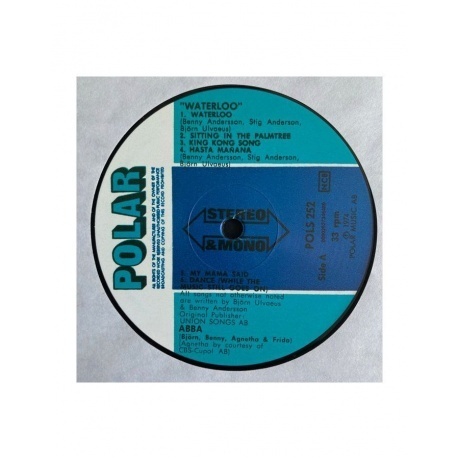 ABBA - Waterloo (0602527346489) виниловая пластинка - фото 6