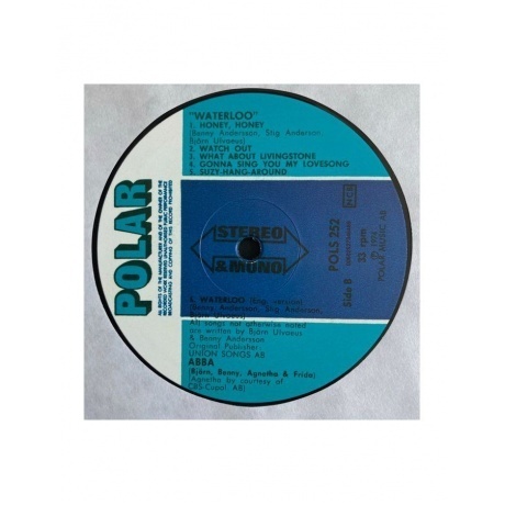 ABBA - Waterloo (0602527346489) виниловая пластинка - фото 7