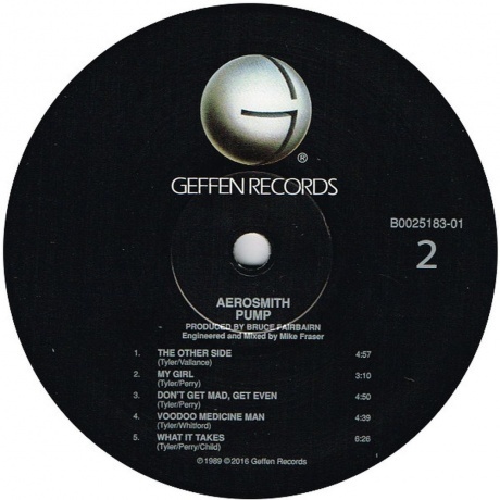 Aerosmith - Pump (0602547954381) виниловая пластинка - фото 4