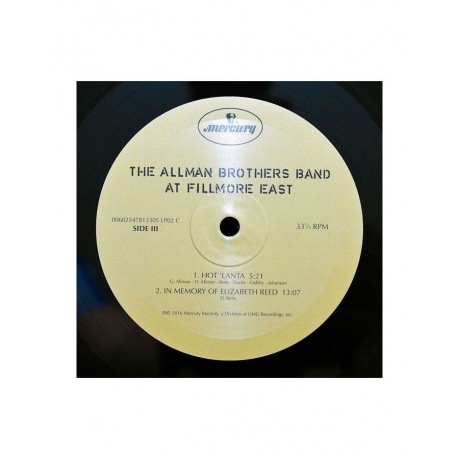 Виниловая пластинка The Allman Brothers Band, At Fillmore East (0602547813251) - фото 7