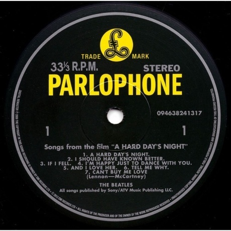 The Beatles - A Hard Day's Night (0094638241317) виниловая пластинка - фото 3