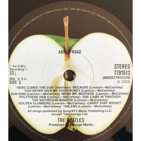 The Beatles - Abbey Road (0602577915123) виниловая пластинка - фото 4