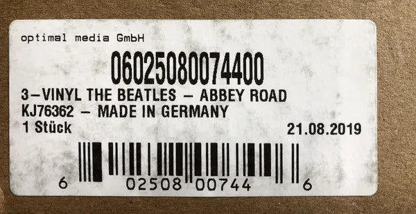 Виниловая пластинка The Beatles, Abbey Road (Box) (0602508007446) - фото 10