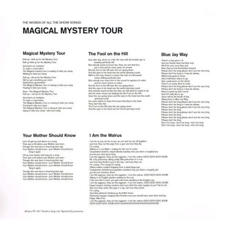 The Beatles - Magical Mystery Tour (0094638246510) виниловая пластинка - фото 4