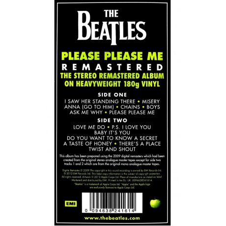 Виниловая пластинка The Beatles, Please Please Me (0094638241614) - фото 6