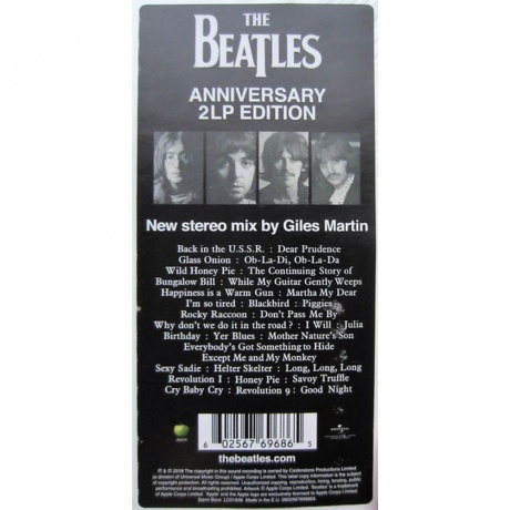 The Beatles - The Beatles (White Album) (0602567696865) виниловая пластинка - фото 19