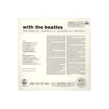 Виниловая пластинка The Beatles, With The Beatles (0094638242017) - фото 5