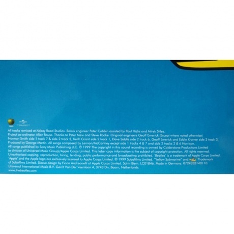 The Beatles - Yellow Submarine (OST) (0724352148110) виниловая пластинка - фото 5