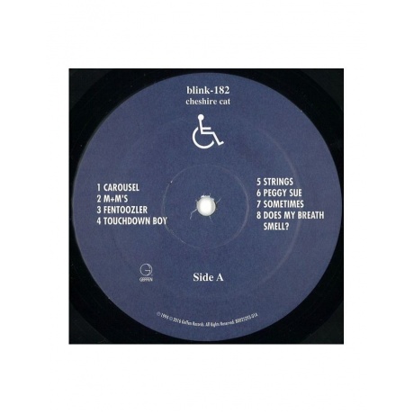 Виниловая пластинка Blink-182, Cheshire Cat (0602557005196) - фото 2
