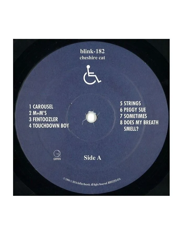 Виниловая пластинка Blink-182, Cheshire Cat (0602557005196) - фото 2