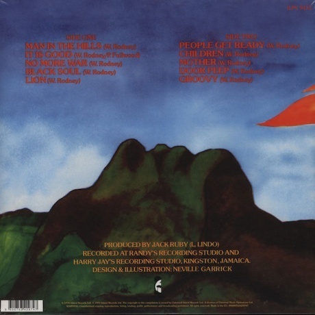 Burning Spear - Man In The Hills (0600753429747) виниловая пластинка - фото 2