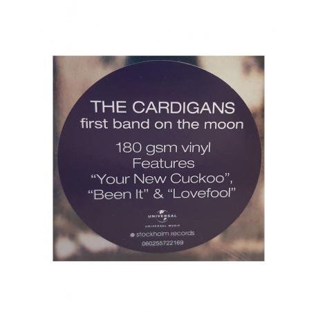 Виниловая пластинка The Cardigans, First Band On The Moon (0602557221695) - фото 5