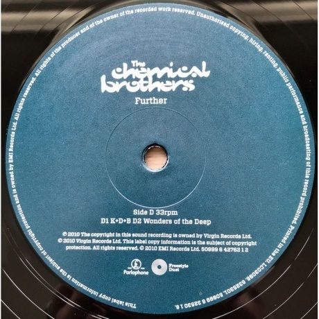 The Chemical Brothers - Further (5099963253016) виниловая пластинка - фото 7