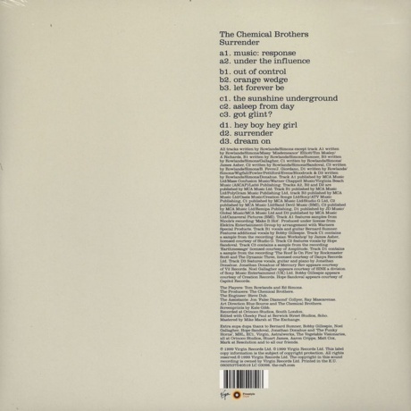 The Chemical Brothers - Surrender (0602537540518) виниловая пластинка - фото 3