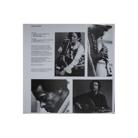 Виниловая пластинка Alice Coltrane, Journey In Satchidanandа (0011105022811) - фото 2
