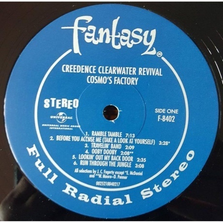 Creedence Clearwater Revival - Cosmo's Factory (0025218840217) виниловая пластинка - фото 3