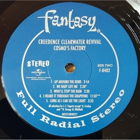 Creedence Clearwater Revival - Cosmo's Factory (0025218840217) виниловая пластинка - фото 4
