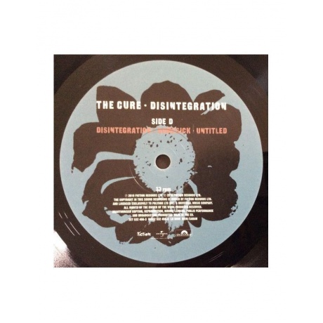 Виниловая пластинка The Cure, Disintegration (0600753245637) - фото 4