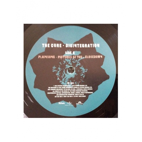 Виниловая пластинка The Cure, Disintegration (0600753245637) - фото 10