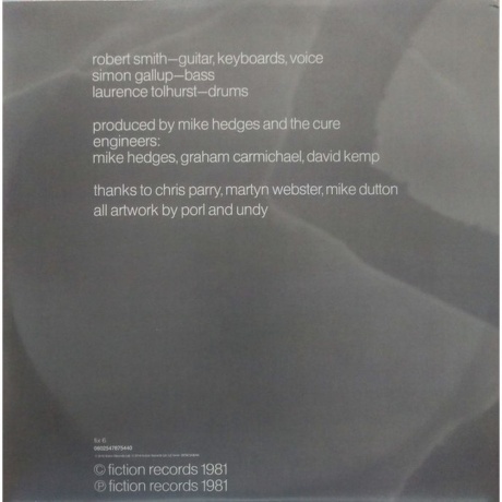 The Cure - Faith (0602547875440) виниловая пластинка - фото 6