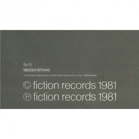 The Cure - Faith (0602547875440) виниловая пластинка - фото 10