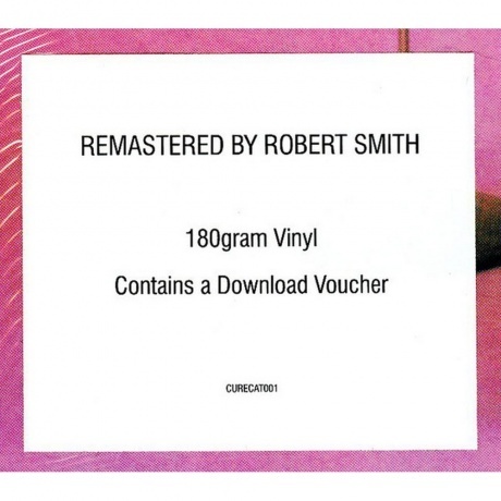 The Cure - Three Imaginary Boys (0602547875327) виниловая пластинка - фото 7