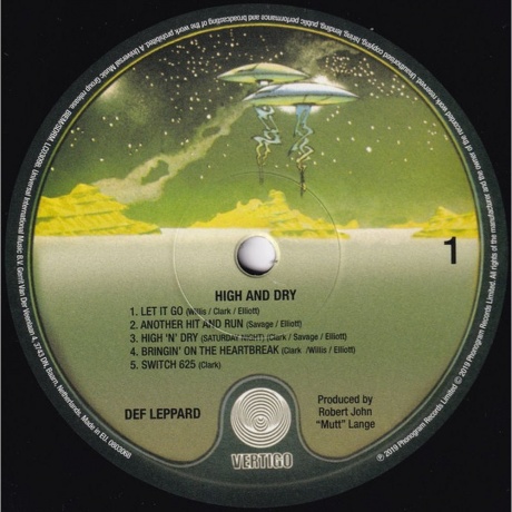 Def Leppard - High 'N' Dry (0602508030680) виниловая пластинка - фото 3